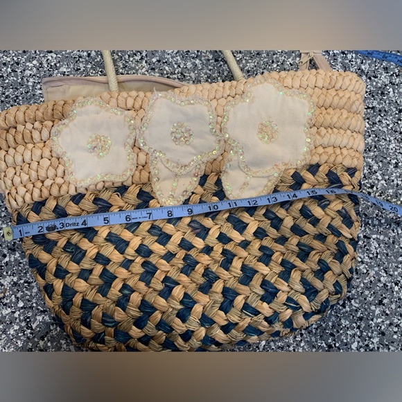 PRELOVED STRAW TOTE BAG - Picture 4 of 5